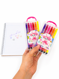 ماژیک رنگ آمیزی ۱۲ رنگ water color pen