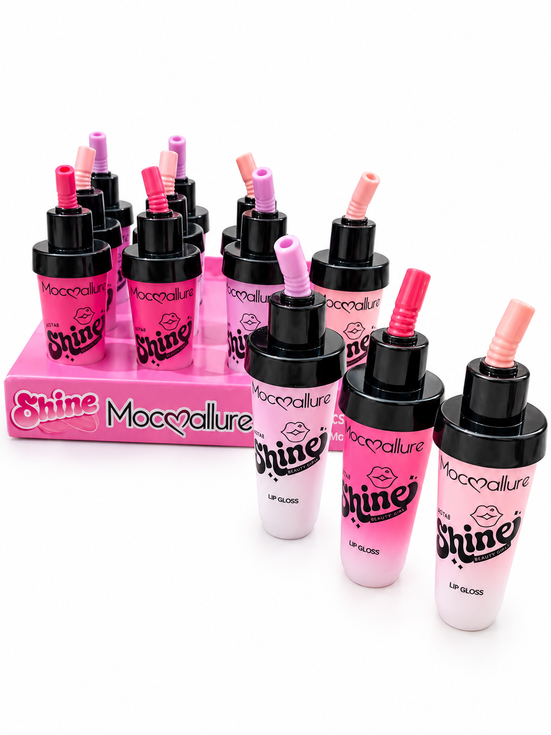 لیپگلاس فانتزی طرح Shine از برند Mocmallure