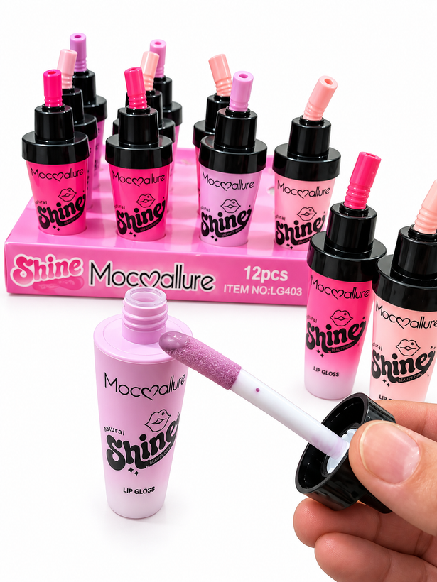 لیپگلاس فانتزی طرح Shine از برند Mocmallure